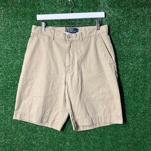 Polo Ralph Lauren Cream‎ tan Shorts Size 32